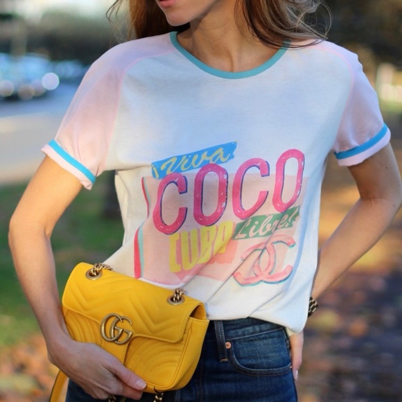 This Limited Edition Chane Viva Coco Cuba Libre Tee T shirt - Picture 3 of 8